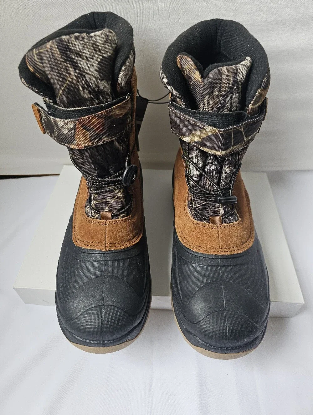 NWT Ozark Trail Snow Boots – Mossy Oak Camo – Men's Size 9 – Waterproof – Rated
